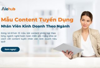 Mẫu Content Tuyển Dụng Nhân Viên Kinh Doanh Theo Ngành