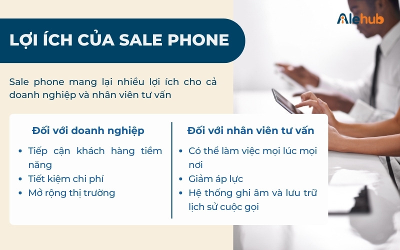 lợi ích của sale phone