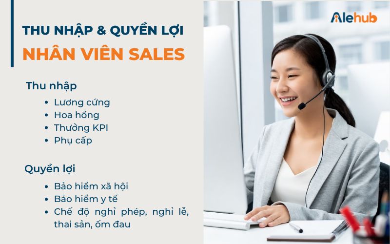 Thu Nhập Và Quyền Lợi Của Nhân Viên Sales