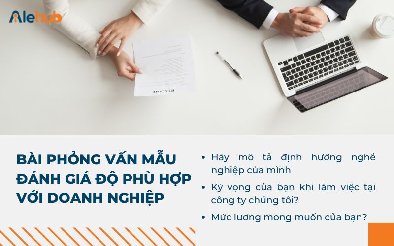 Bài Phỏng Vấn Mẫu Đánh Giá Độ Phù Hợp Với Doanh Nghiệp