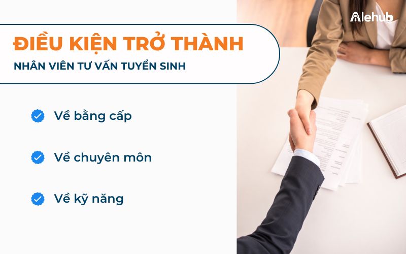 Điều Kiện Để Trở Thành Nhân Viên Tư Vấn Tuyển Sinh