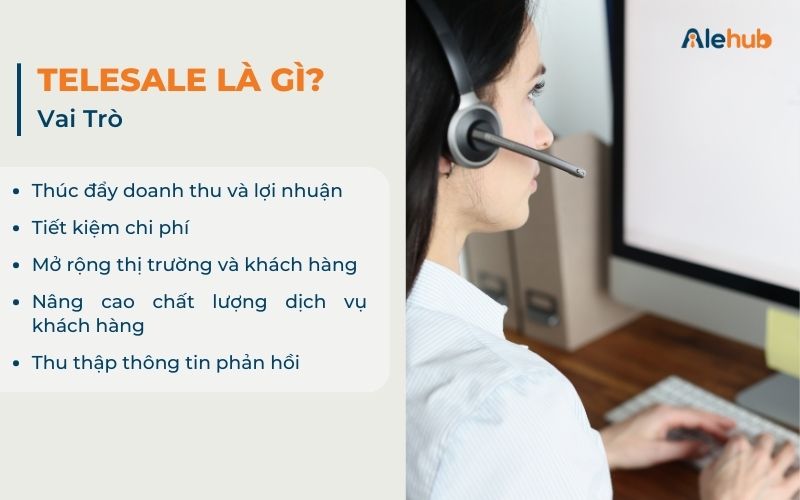 Vai trò của Telesale