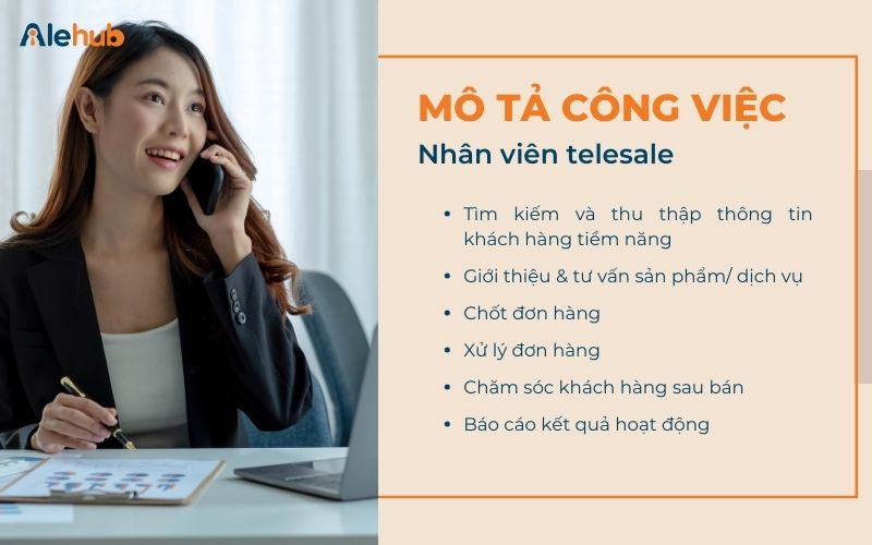 Mô Tả Công Việc Nhân Viên Telesale