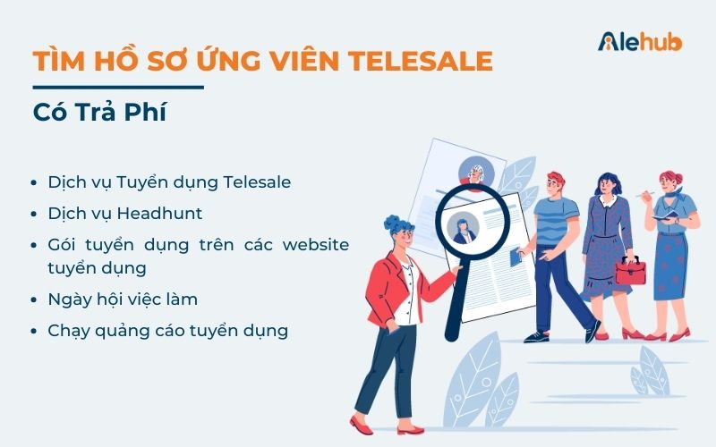 Tìm Hồ Sơ Ứng Viên Telesale Trả Phí