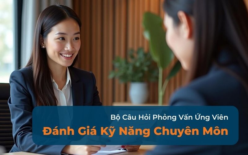 Bộ Câu Hỏi Phỏng Vấn Ứng Viên Đánh Giá Kỹ Năng Chuyên Môn