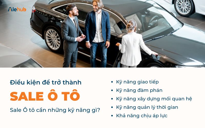 Yêu cầu về Kỹ năng của Sale Ô tô