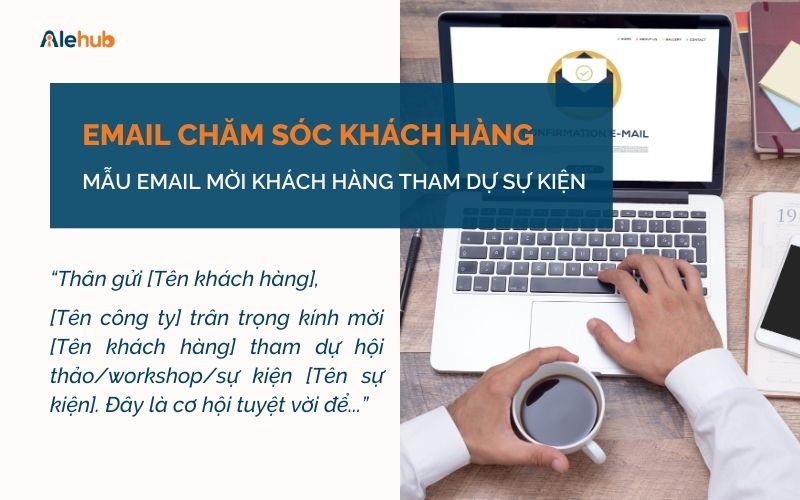 Mẫu Email Mời Khách Hàng Tham Dự Sự Kiện