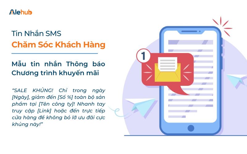 Mẫu Tin Nhắn SMS Thông Báo Ưu Đãi